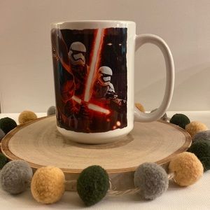 Star Wars Stormtrooper coffee mug.